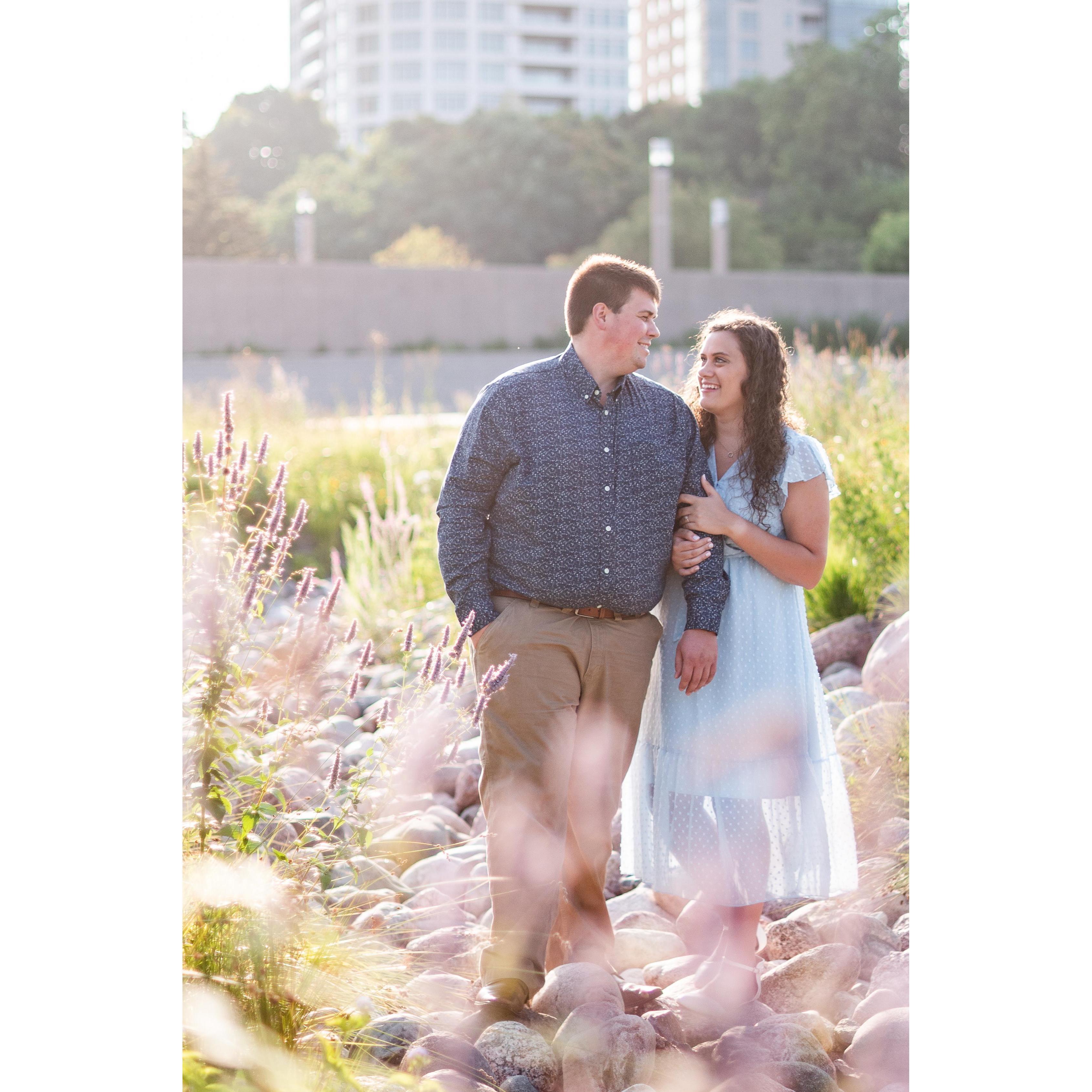 Our engagement photos by our amazing photographers - Irish Lane Photography