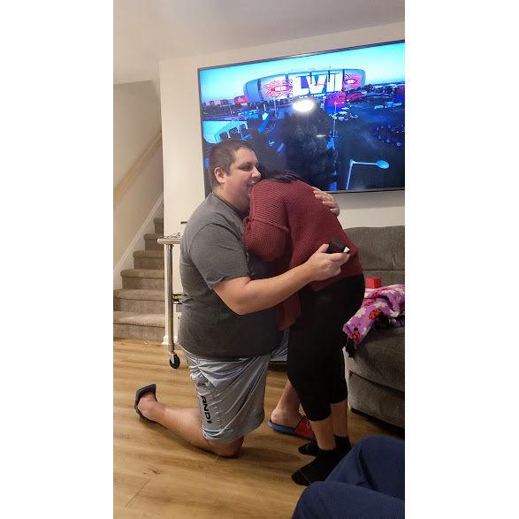 She said YES!