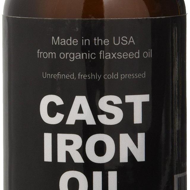 Organic Cast Iron Oil & Cast Iron Conditioner