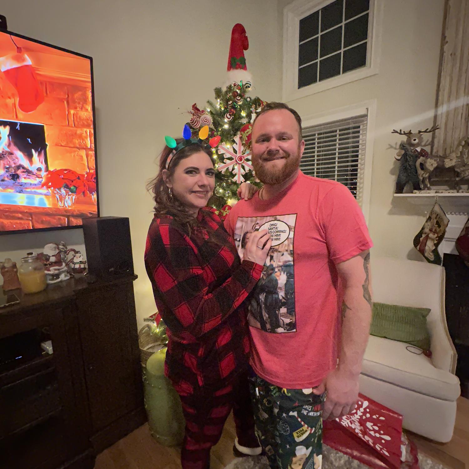 First Christmas together.