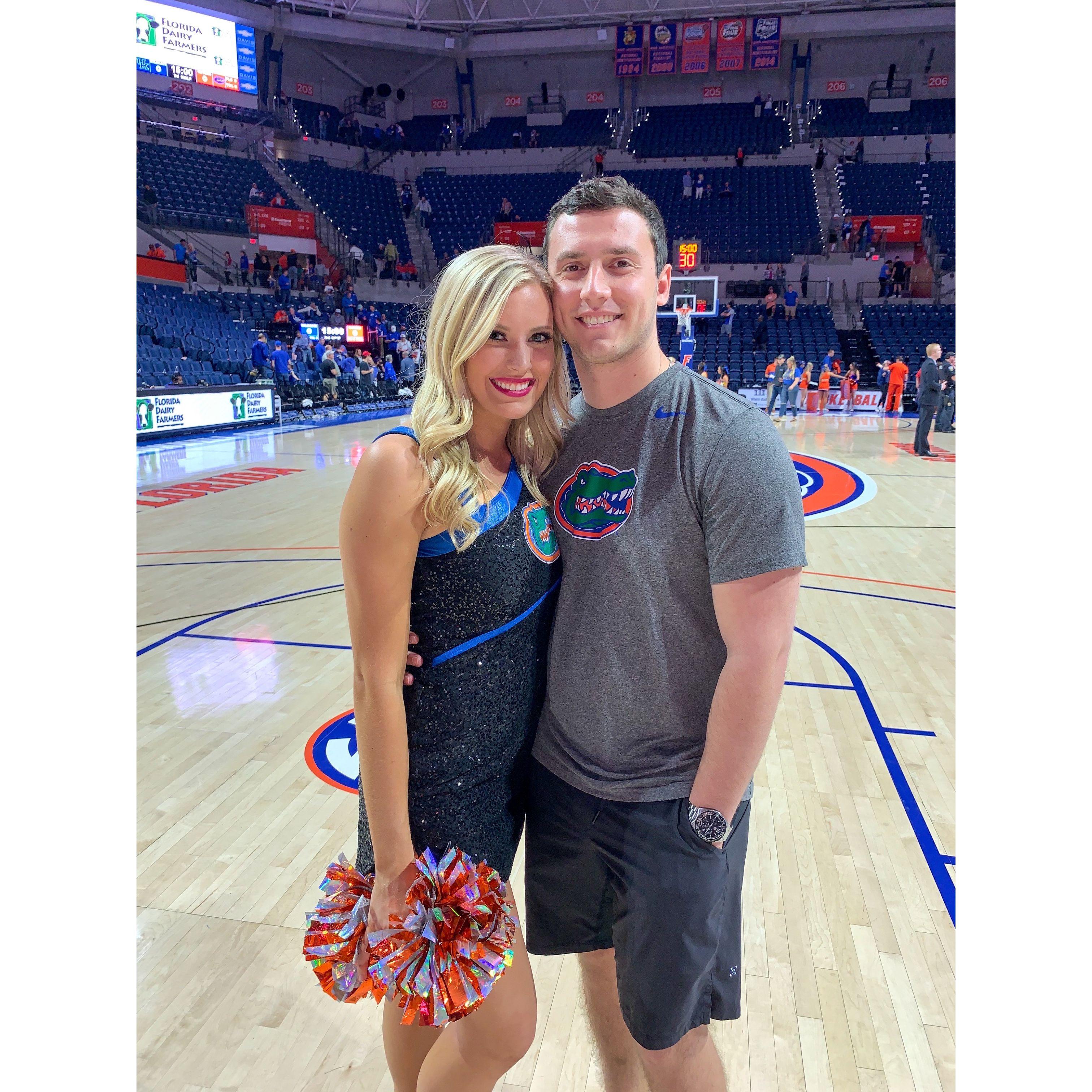 March 7, 2020 - Olivia's senior night - last home basketball game