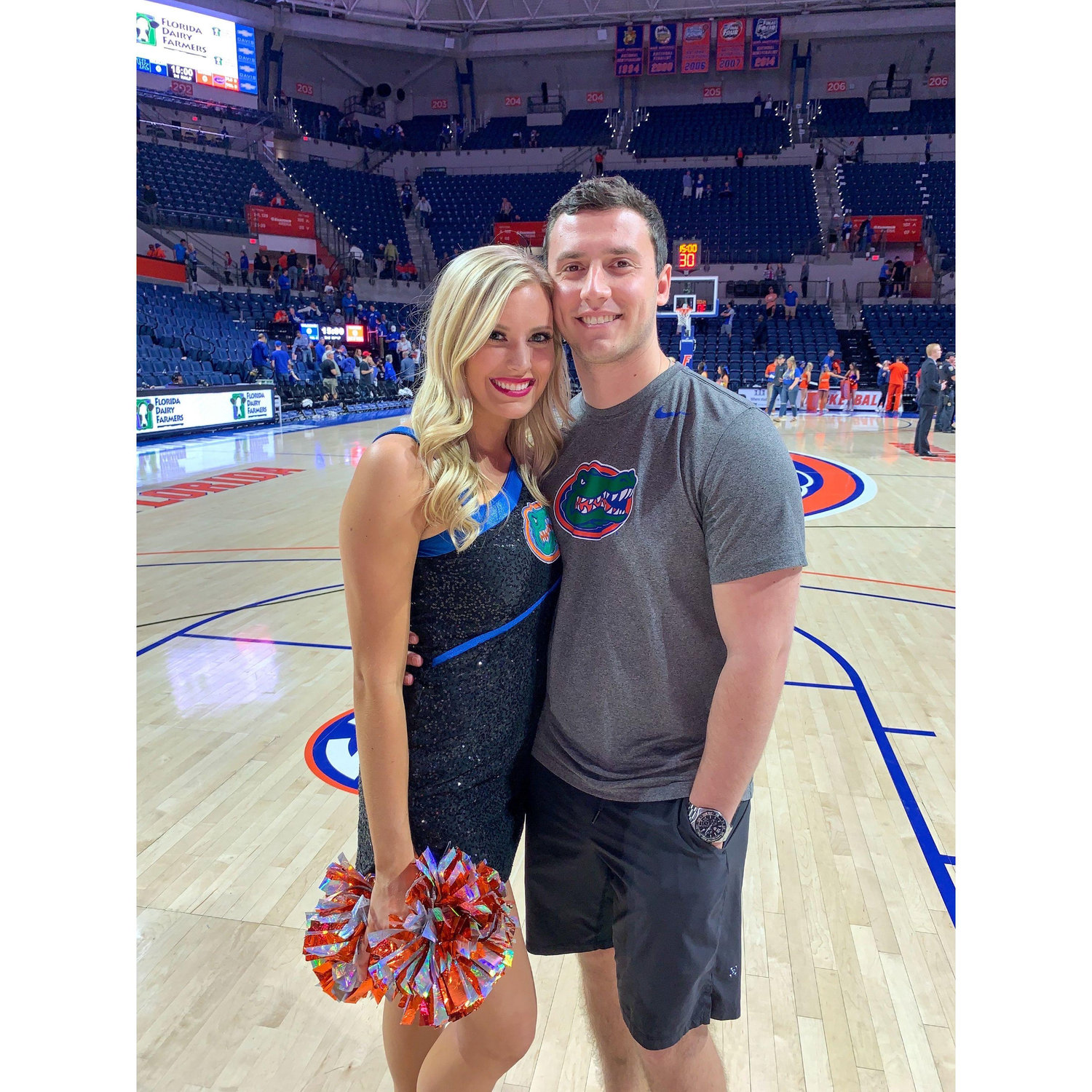 March 7, 2020 - Olivia's senior night - last home basketball game