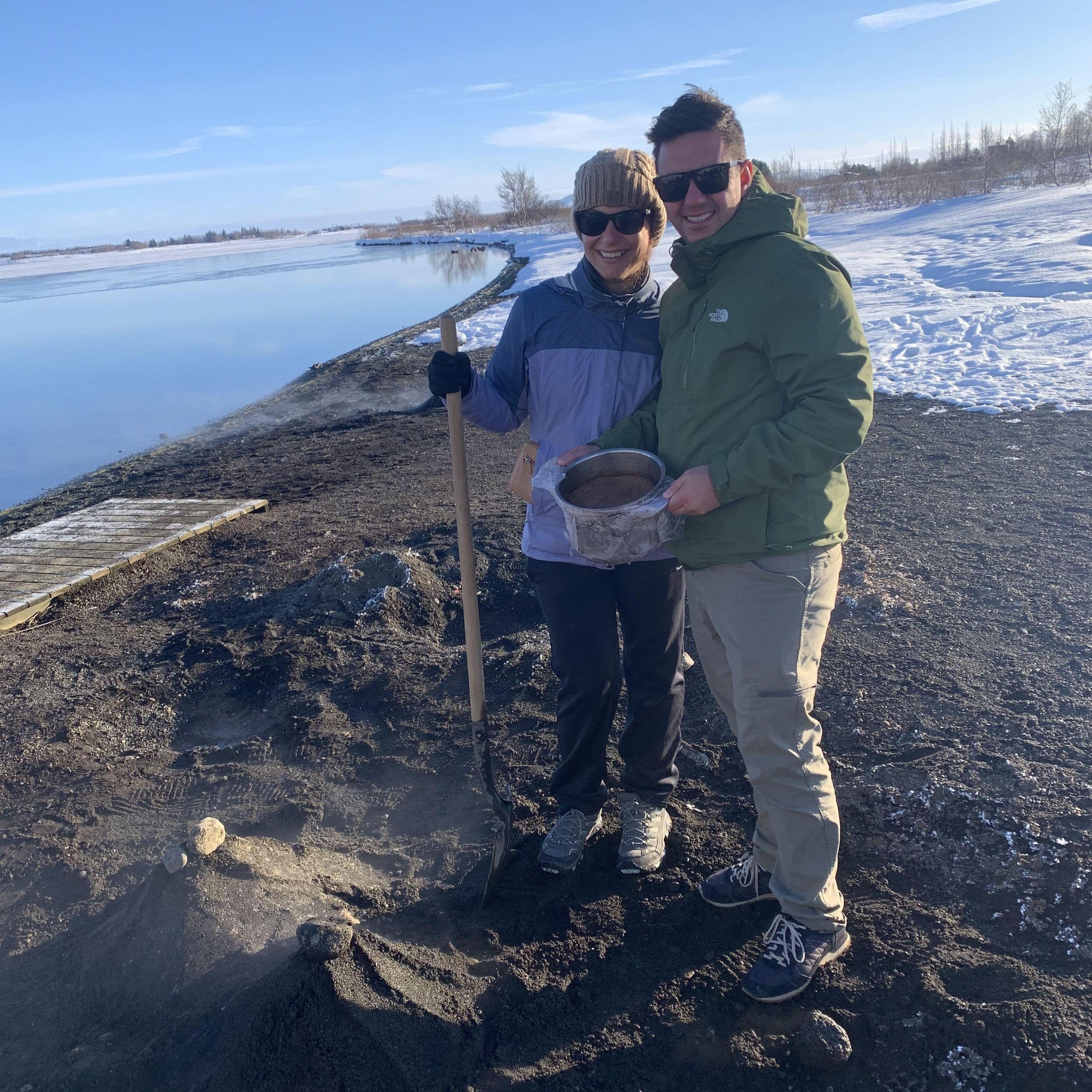 Thermal bread making in Iceland