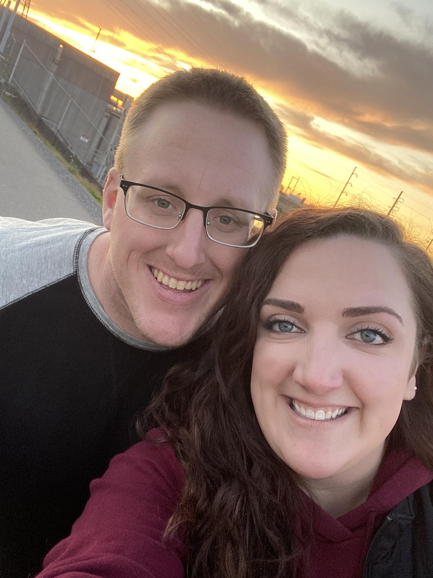 One of my visits to see Connor when he lived in Williamsport, PA. (We knew it had to be true love because we both drove 2 hours one-way to see each other on the weekends)
