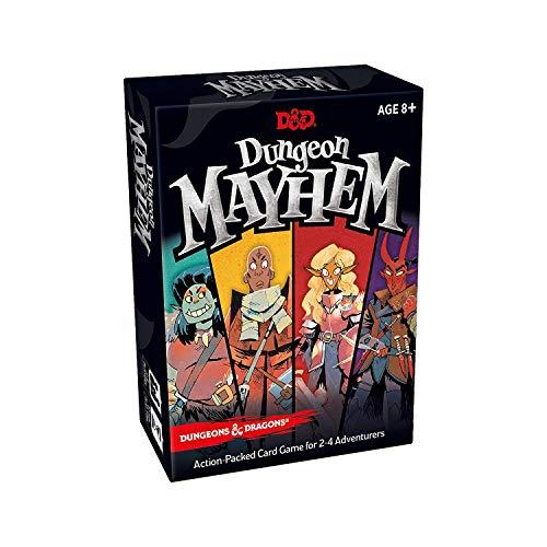 Dungeon Mayhem | Dungeons & Dragons Card Game | 2–4 Players, 120 Cards