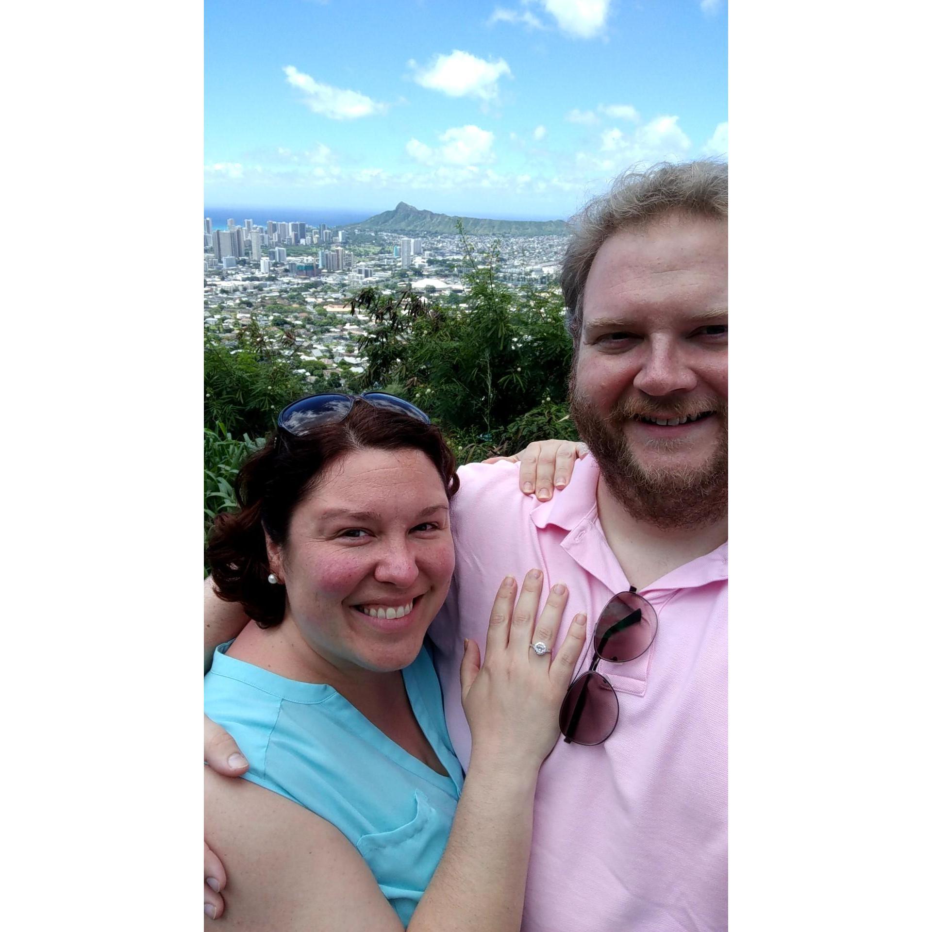 Hawaii 2018 - the day of our engagement!
