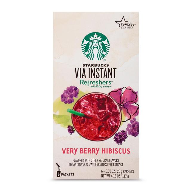 Starbucks VIA Instant Refreshers Very Berry Hibiscus - 6ct