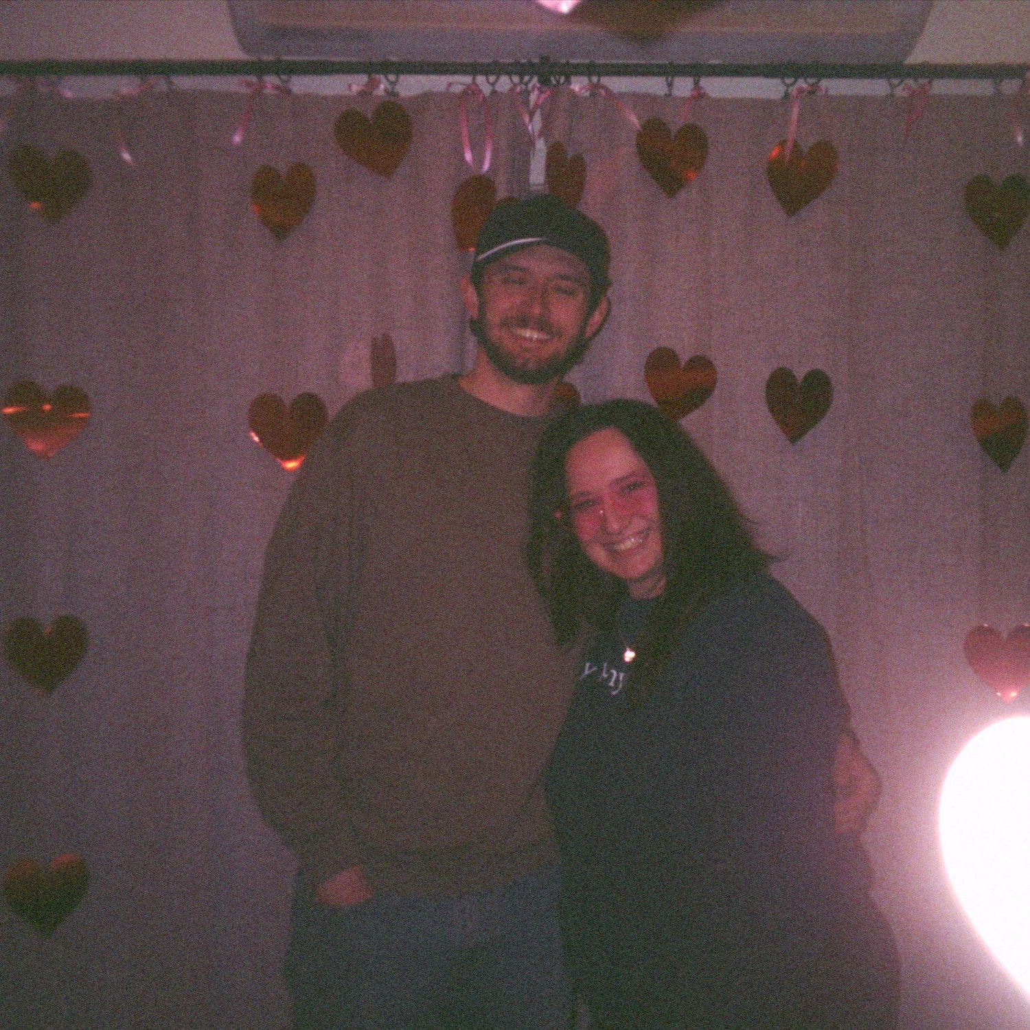 Jake crashing our galentines party