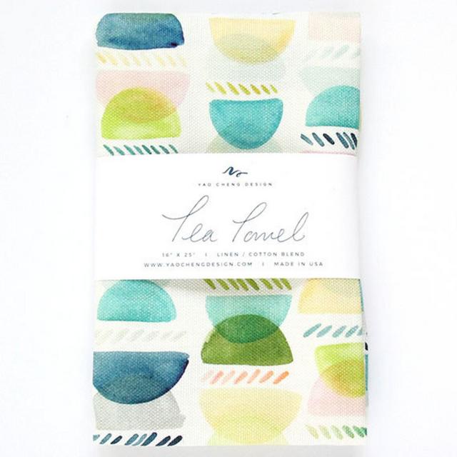 Delicious Pasttimes - Watercolor Tea Towel