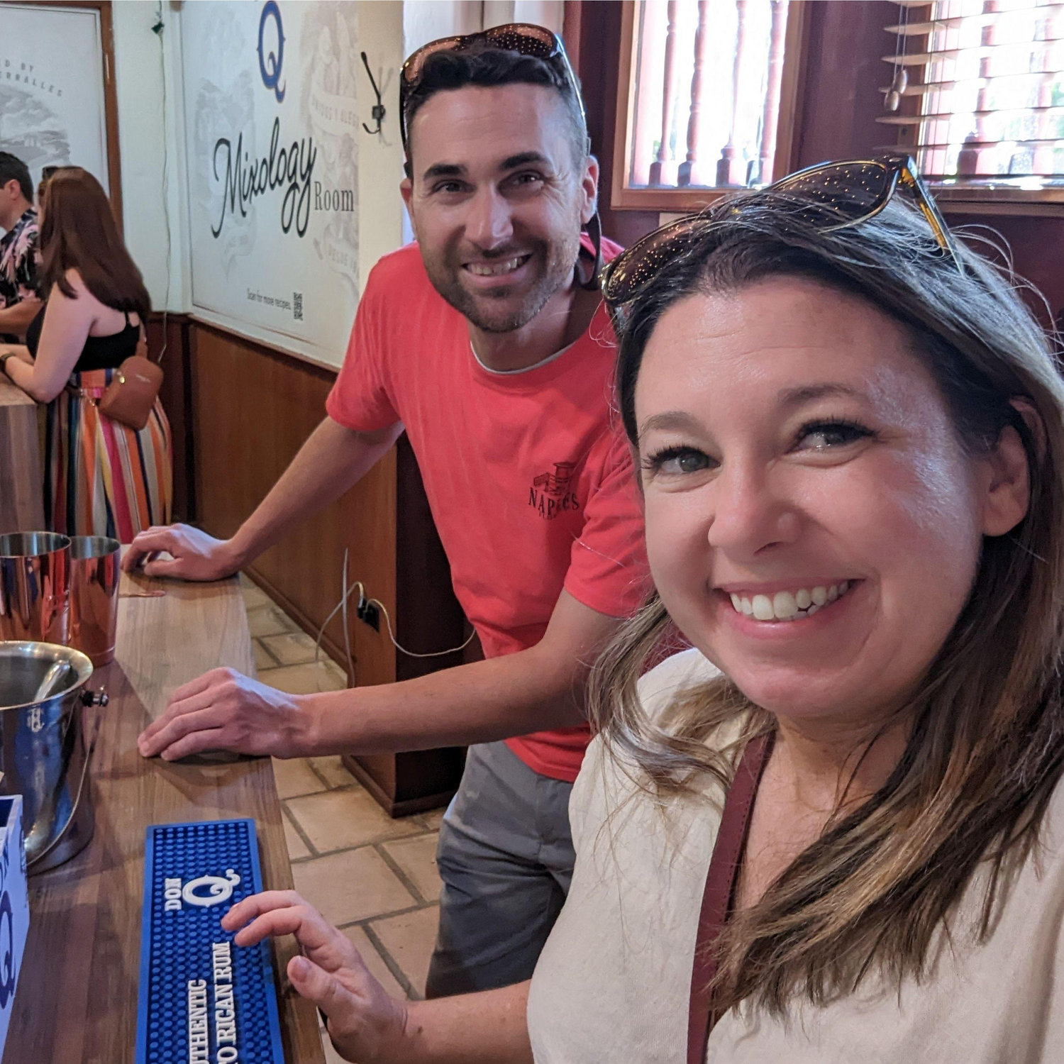 Making Pina Coladas in Ponce, Puerto Rico