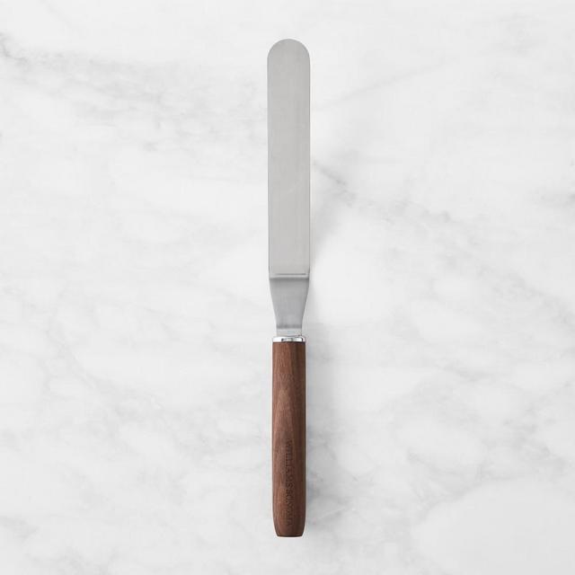 Williams Sonoma Walnut Offset Spatula, 8-Inch
