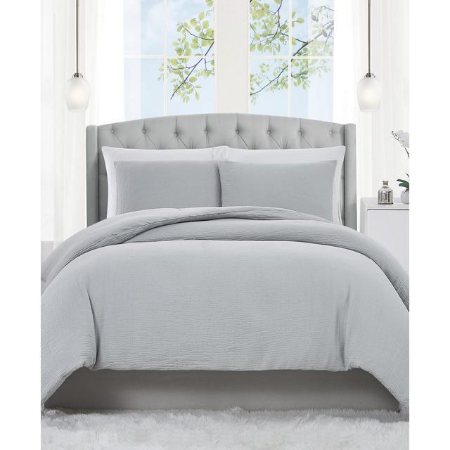 Charisma Solid Matelasse 3 Piece Queen Comforter Set