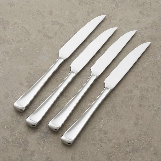 Scoop Steak Knives, Set of 4