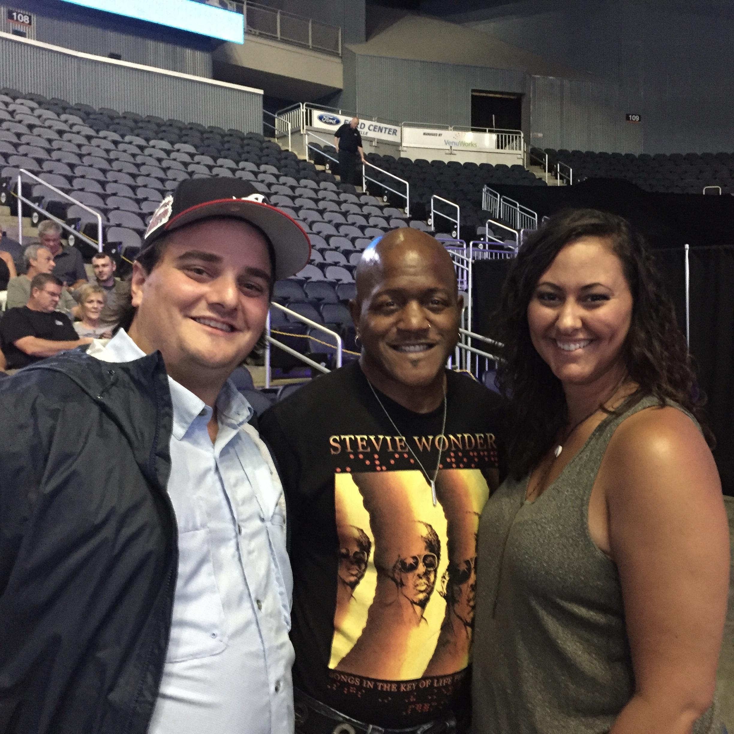 June 2018 we met Jospeh Wooten at a Steve Miller/Peter Frampton concert