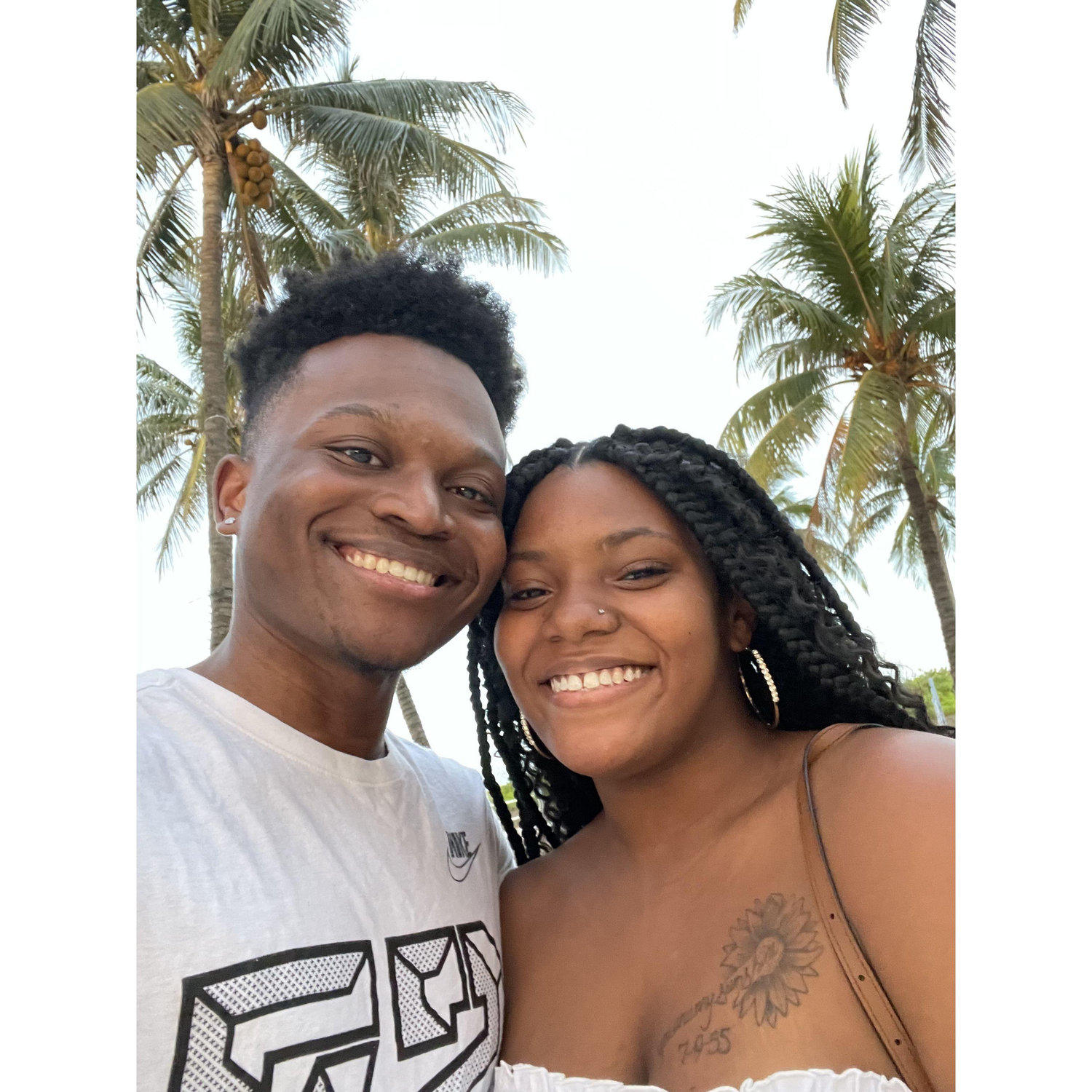 First trip out of town together in Miami!