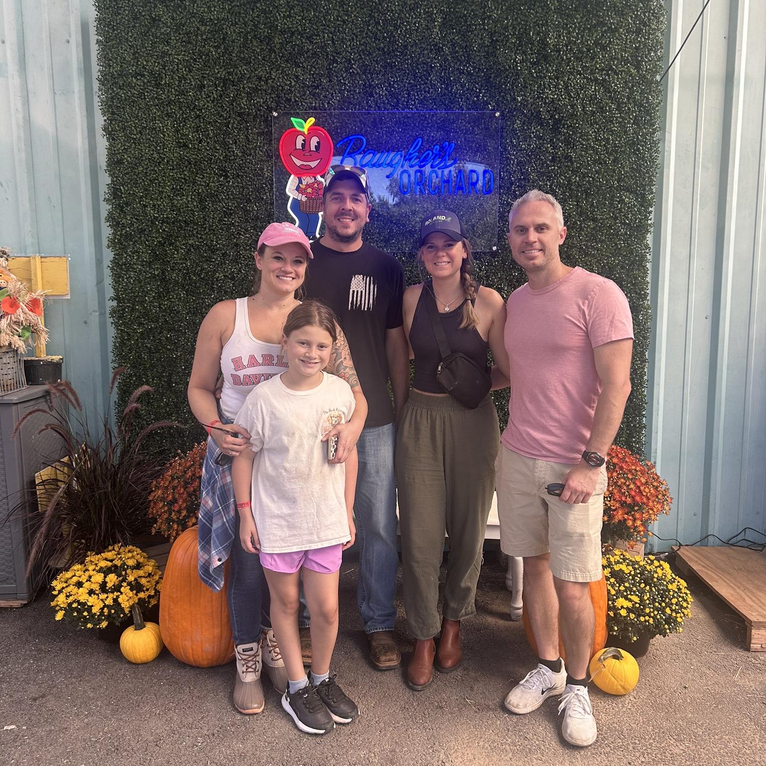 Fun at the pumpkin patch