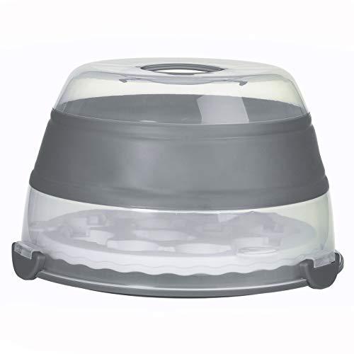 PrepWorks Collapsible Cupcake Carrier, Gray