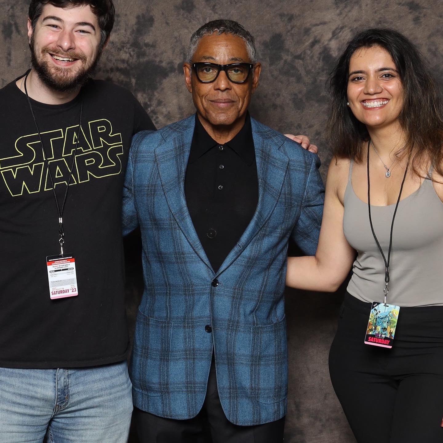 With Giancarlo Esposito in New Orleans! #lospolloshermanos