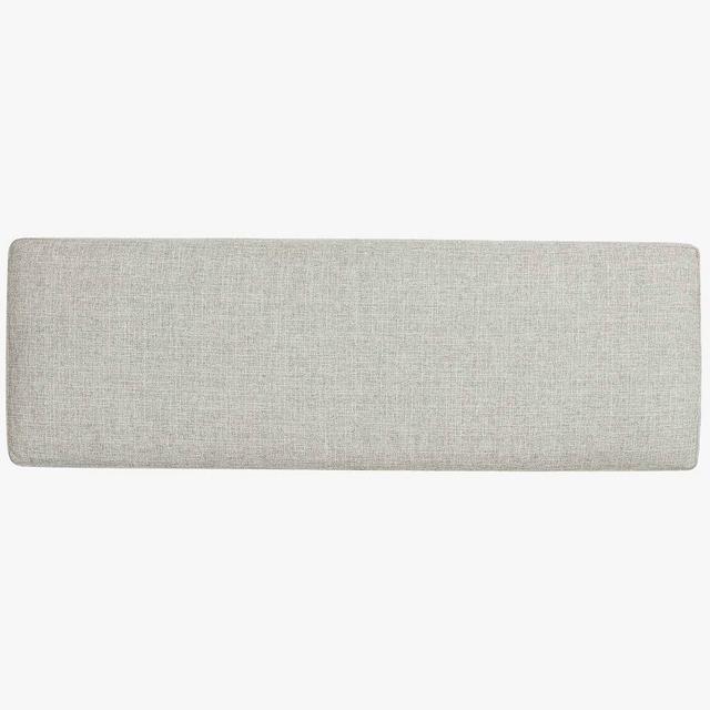 Universal Entryway Bench Cushion, Basketweave Slub