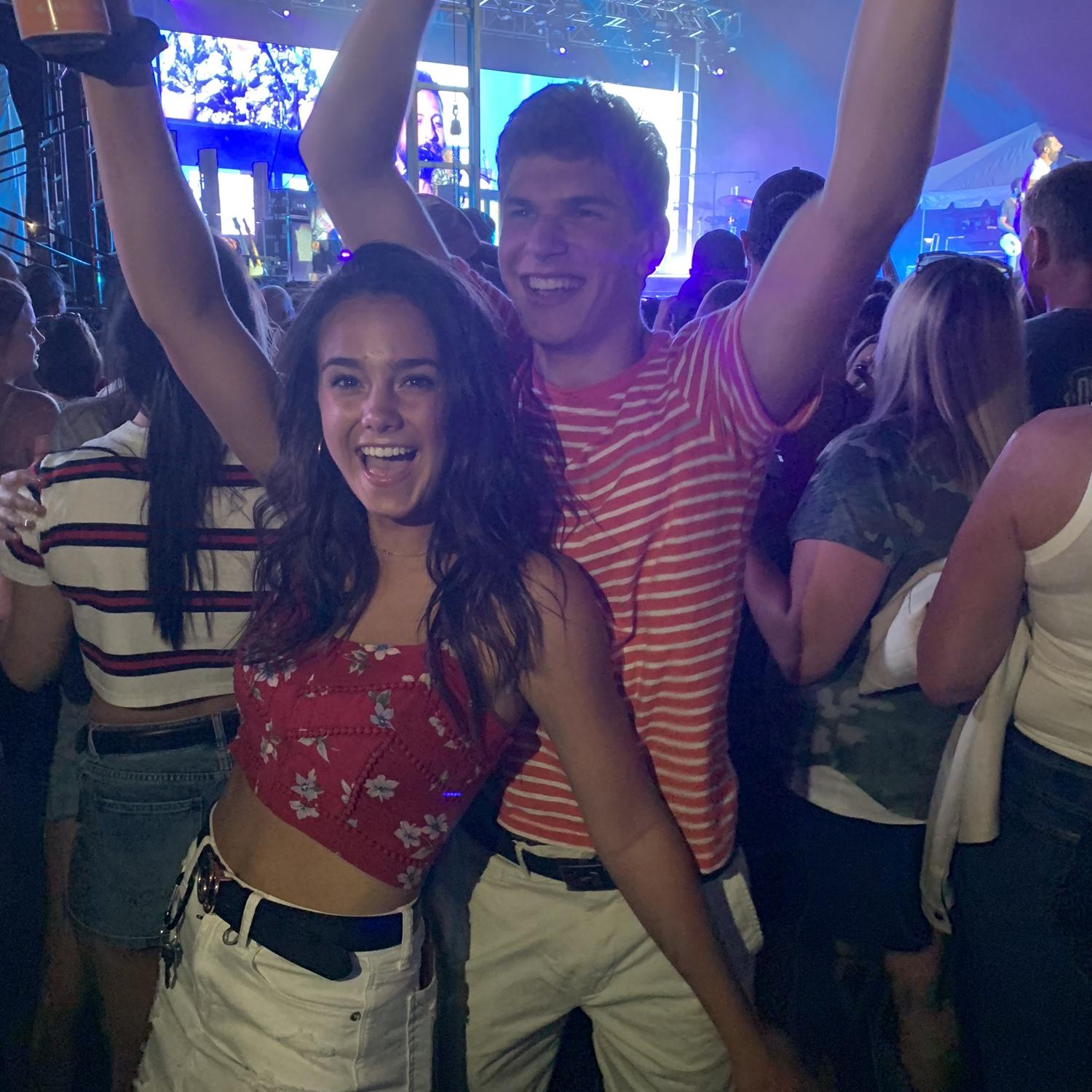Lots and lots of concerts. This was Old Dominion at the state fair and our top 3 fav concerts to date!