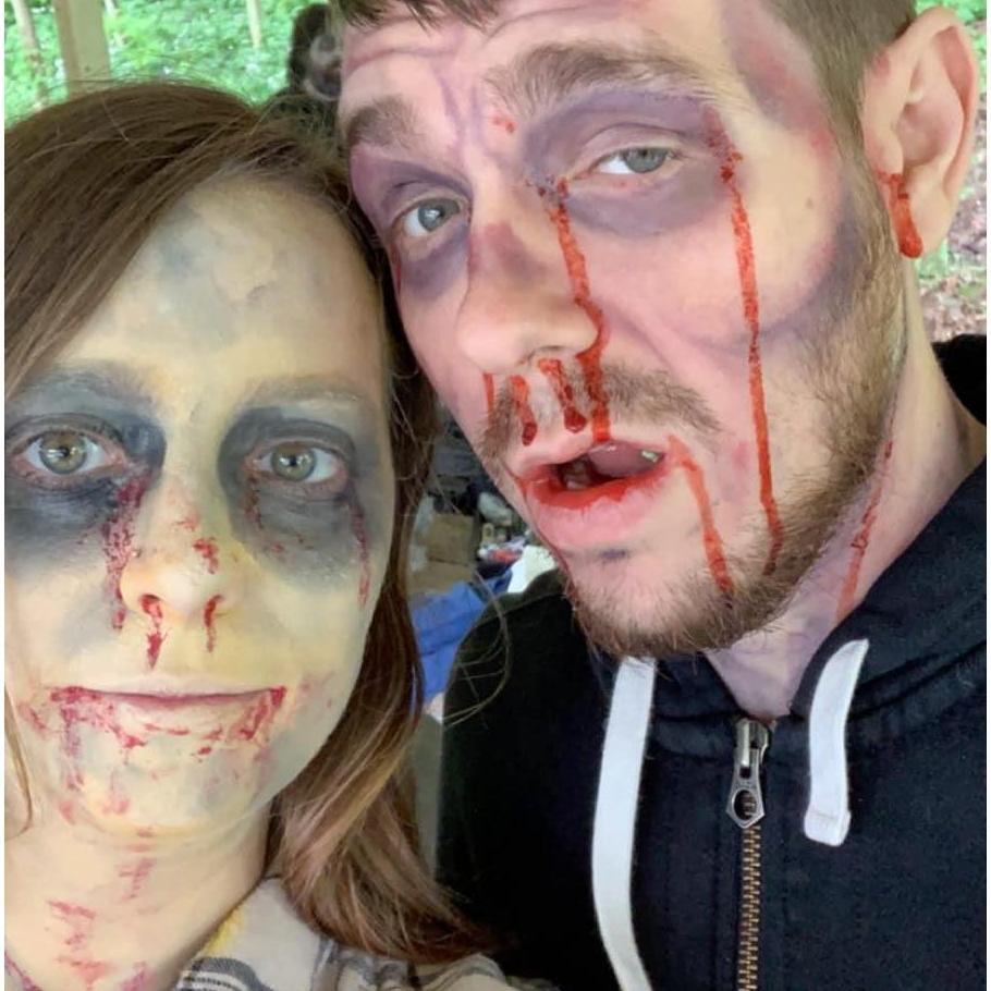 Zombie movie extras.
Summer 2019.