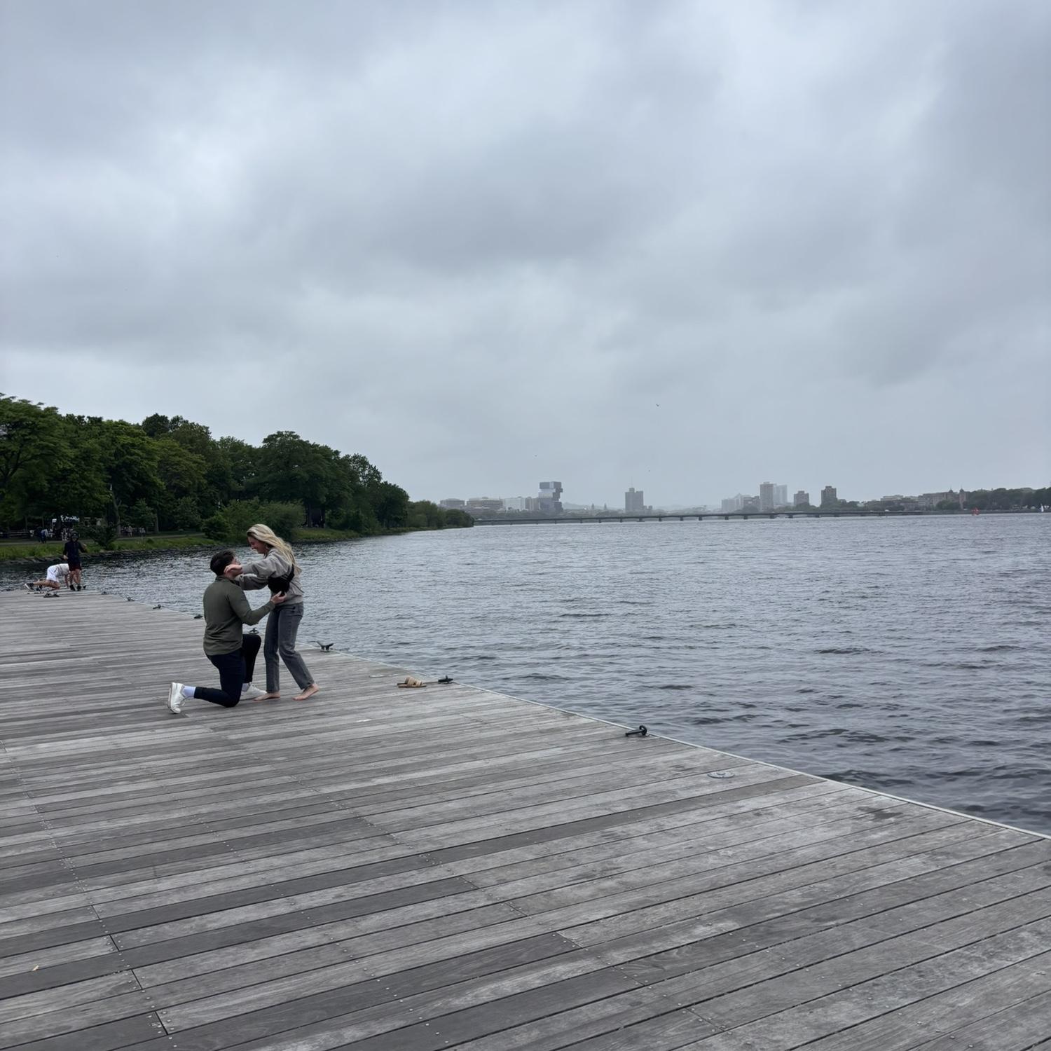 Engagement on the Charles River