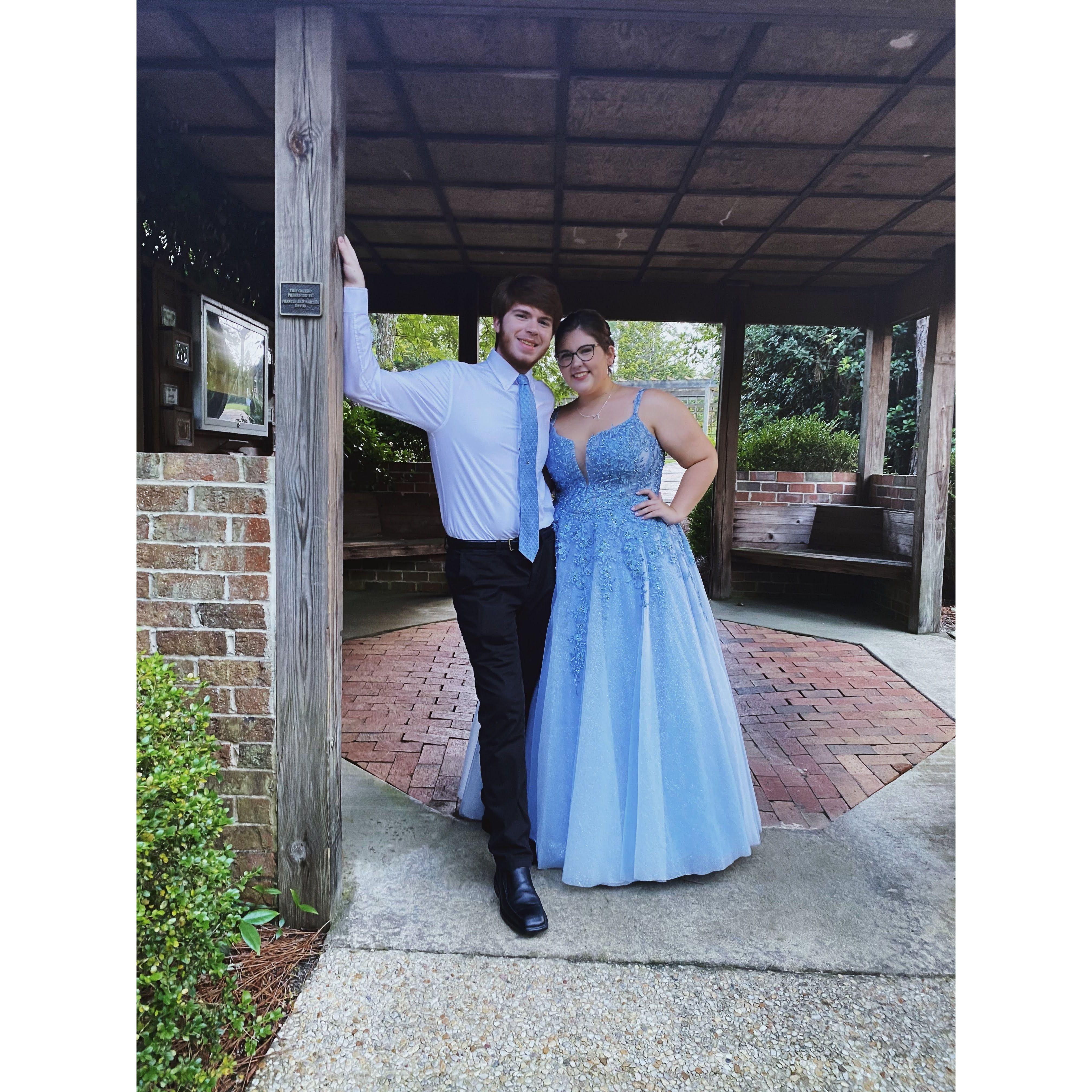 Some of you may not know, but we dated in high school and went to prom together (twice!)