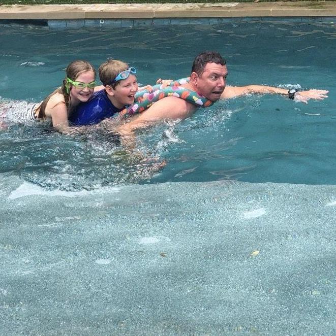 Jack & Molly getting a ride from Todd