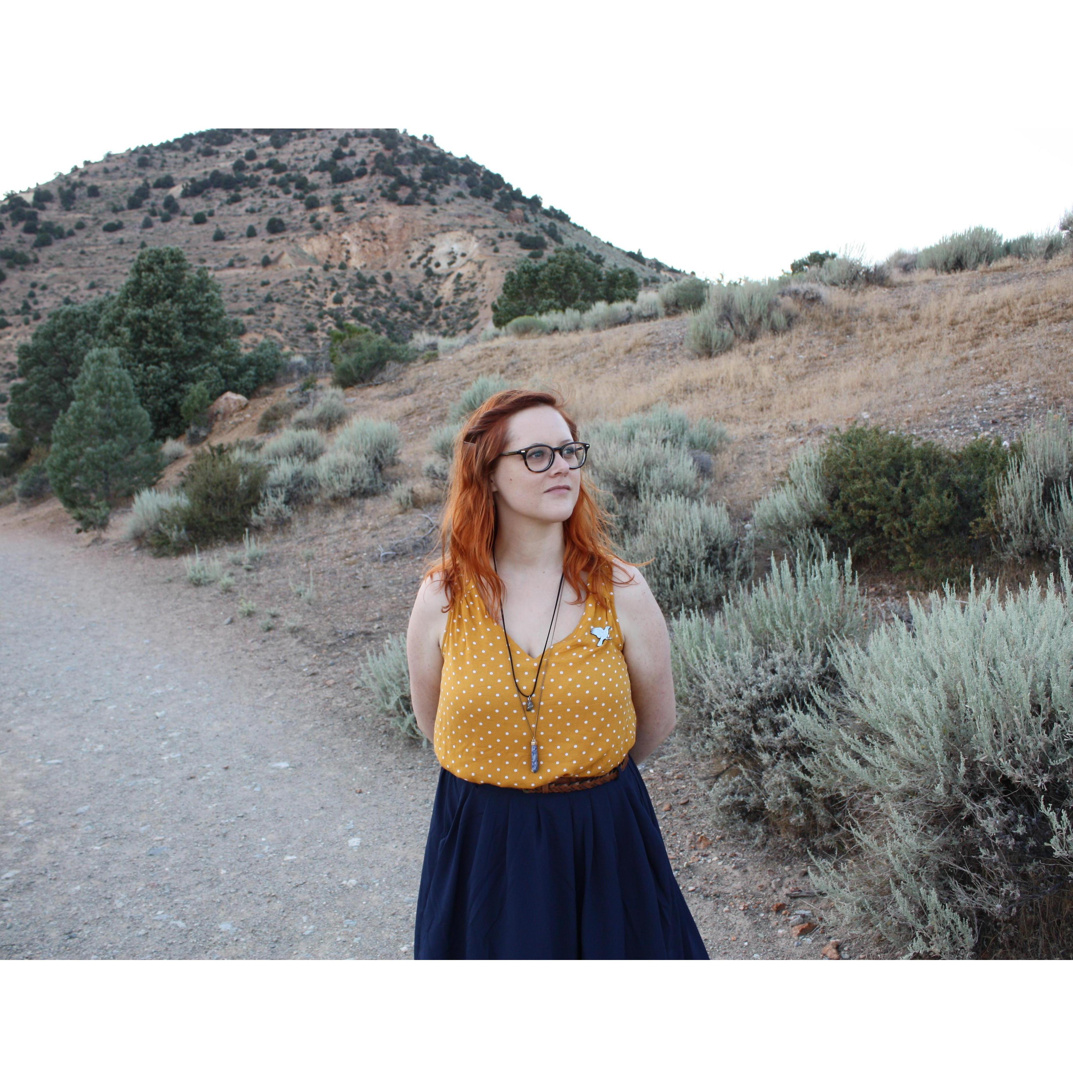 Erin in Virginia City, NV 2019