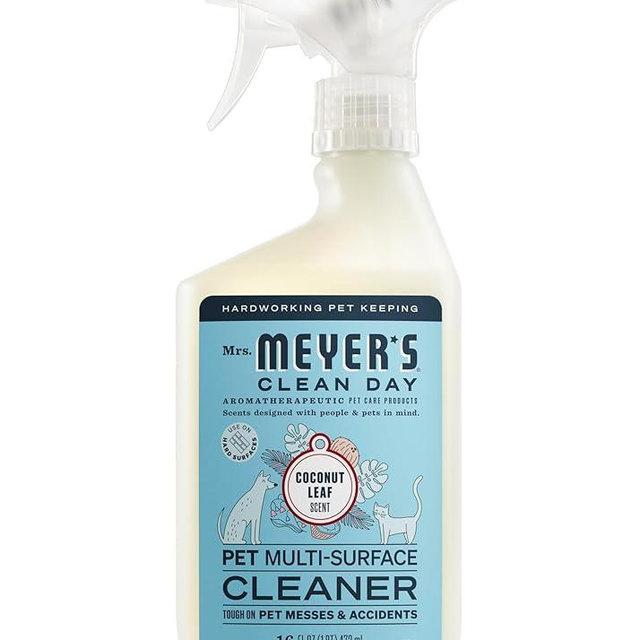 MRS. MEYER'S CLEAN DAY Pet Multi-Surface Cleaner, Coconut Leaf Scent, 16oz