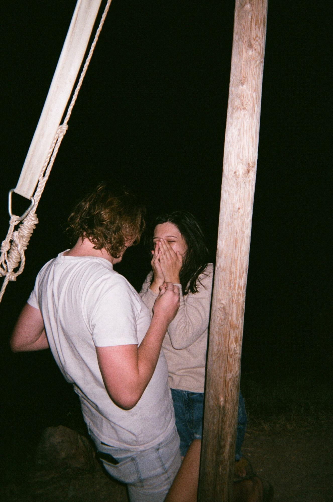 Popping the question