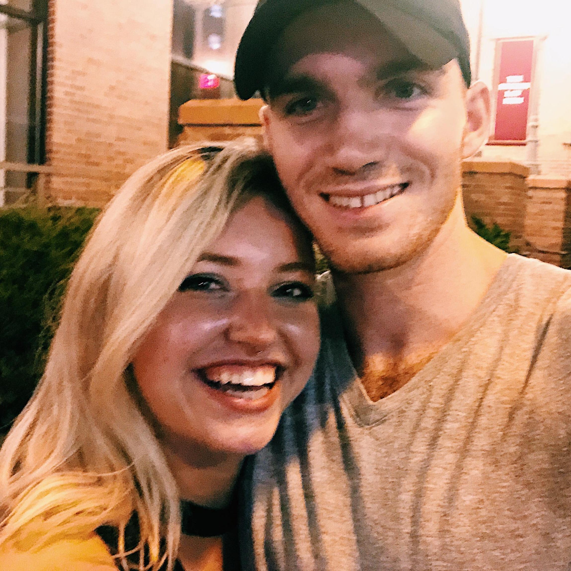 One of our first pictures together!