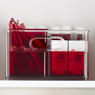 The Home Edit Red Bin Organizers Set of 5