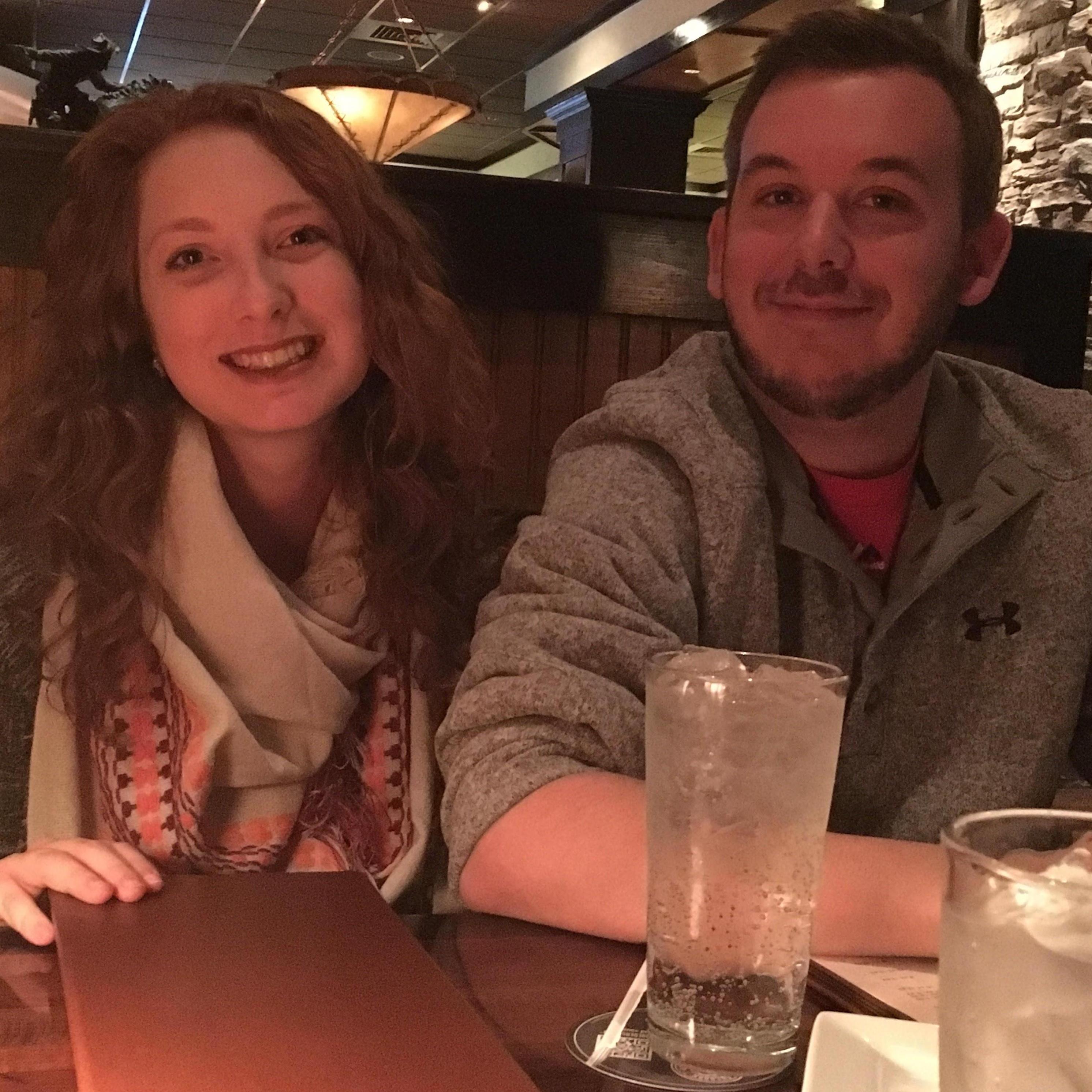 Gene and Maddie's first date.
Longhorn Steak House | Springfield, MO