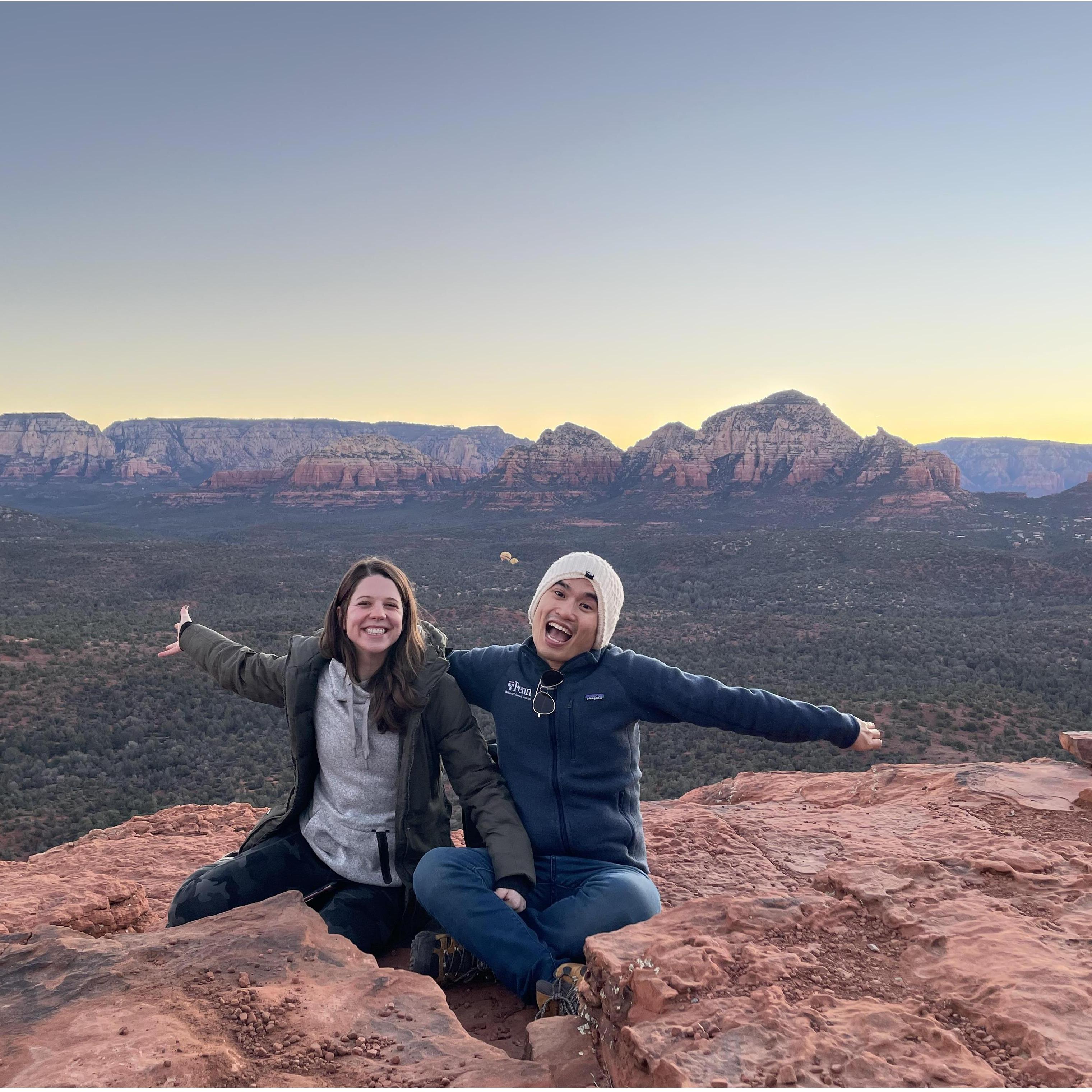 Top of the world!