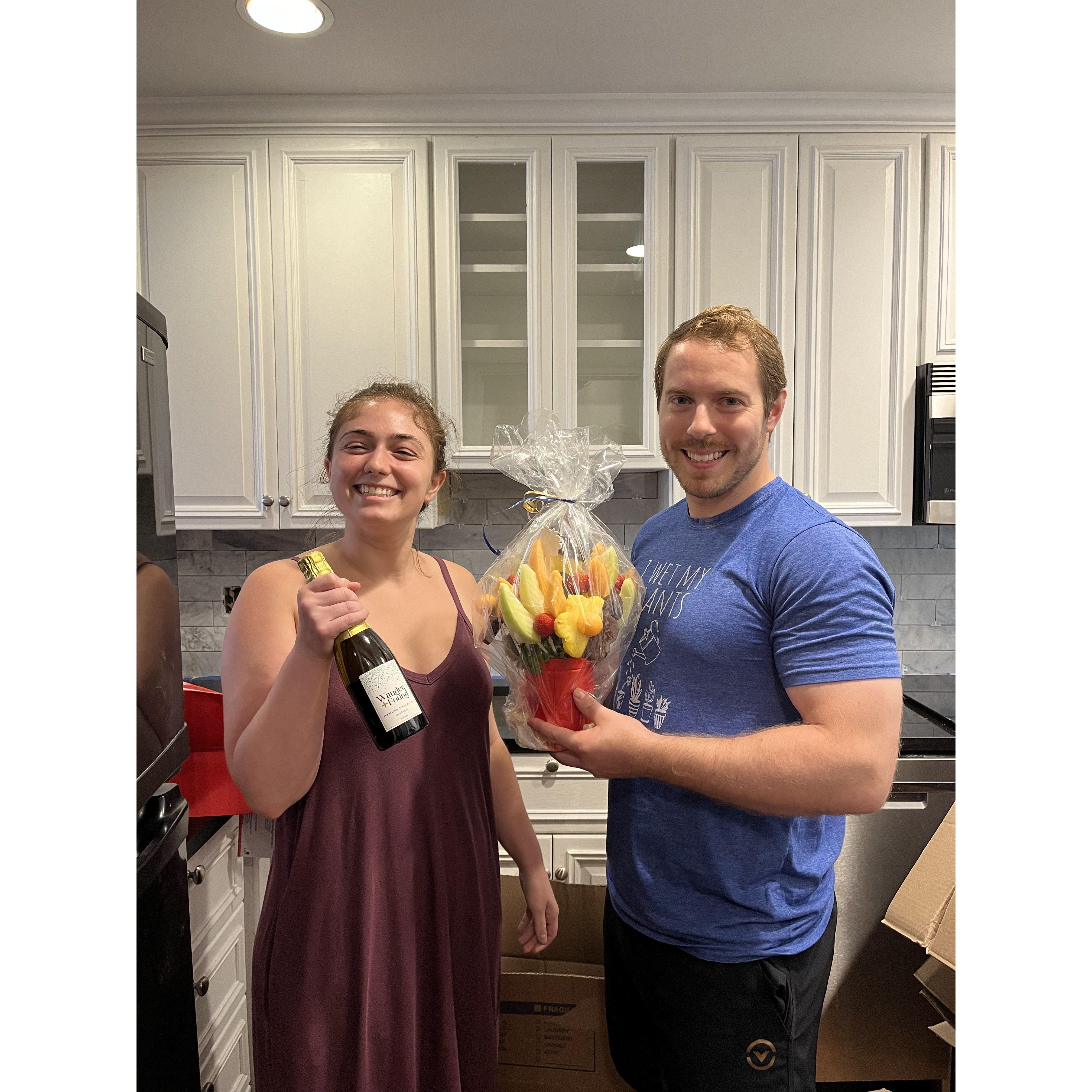 August 2024 - Logan and Emily about to lose their minds renovating their dream home in Virginia