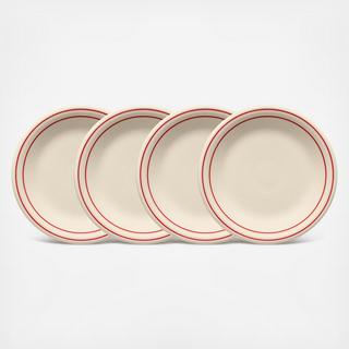 Americana Classic Rim Salad Plate, Set of 4