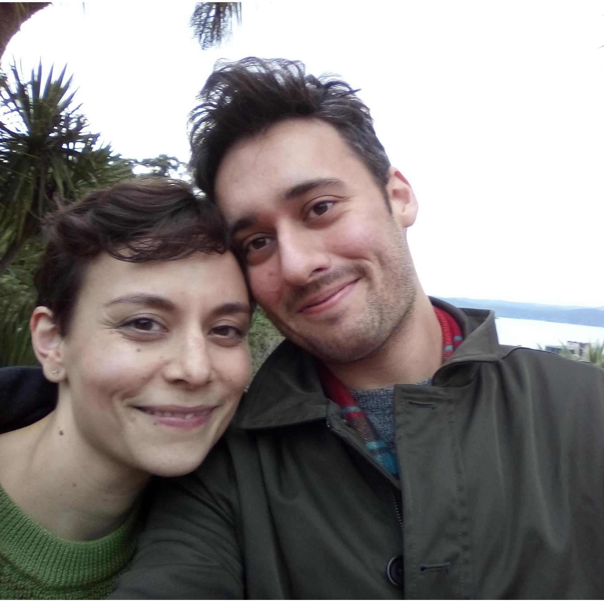 Another windy Wellington day at the top of the Wellington Botanic Garden. 2018.