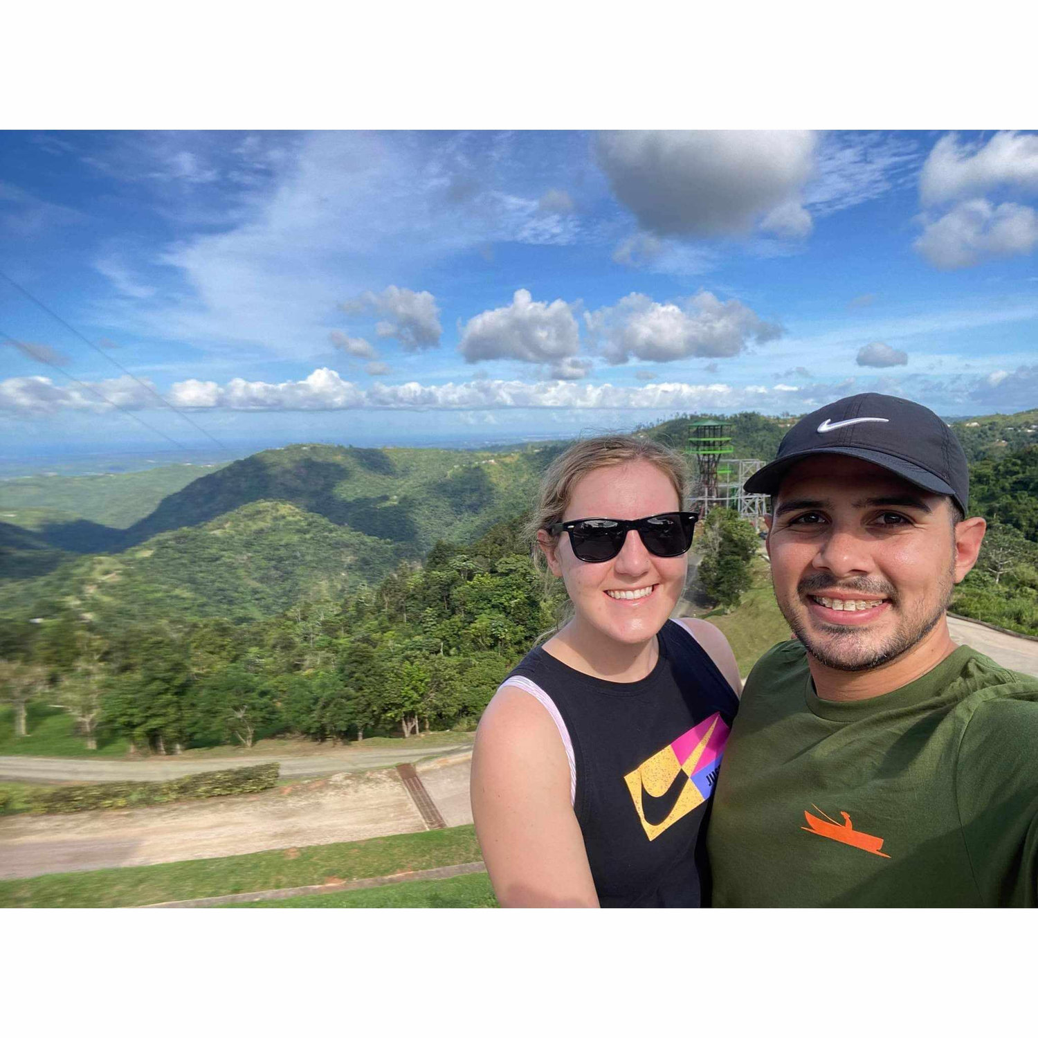 Zip-lining in Toro Verde - Puerto Rico - November 2021