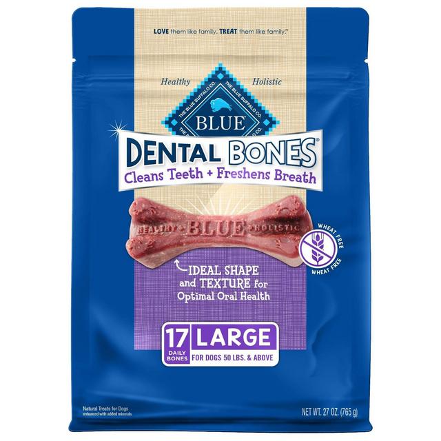Blue Buffalo Dental Bones 27oz Bags - Large