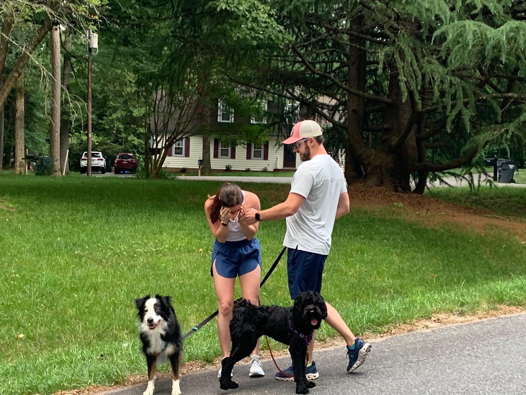 The reaction🥰