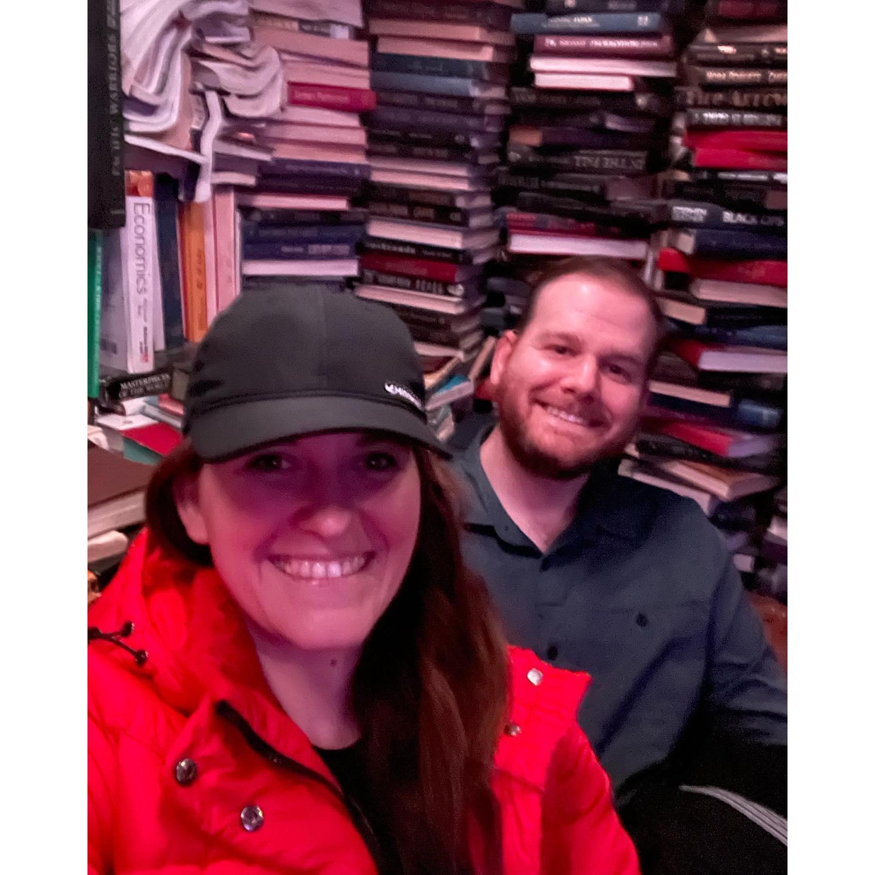 Exploring the Denver MeowWolf together. 