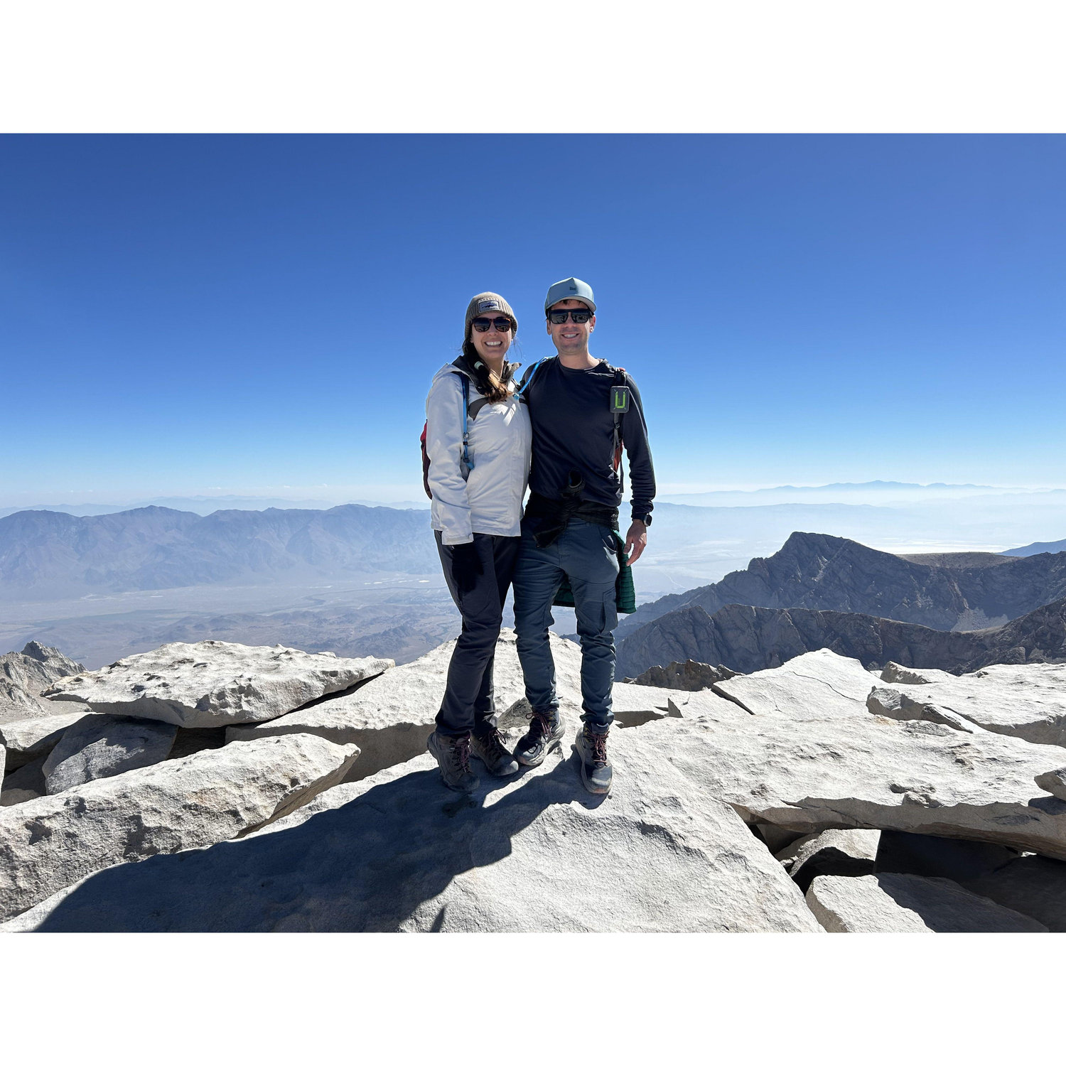We submitted Mt. Whitney together 9/15/2024, the tallest peak in the contiguous U.S.