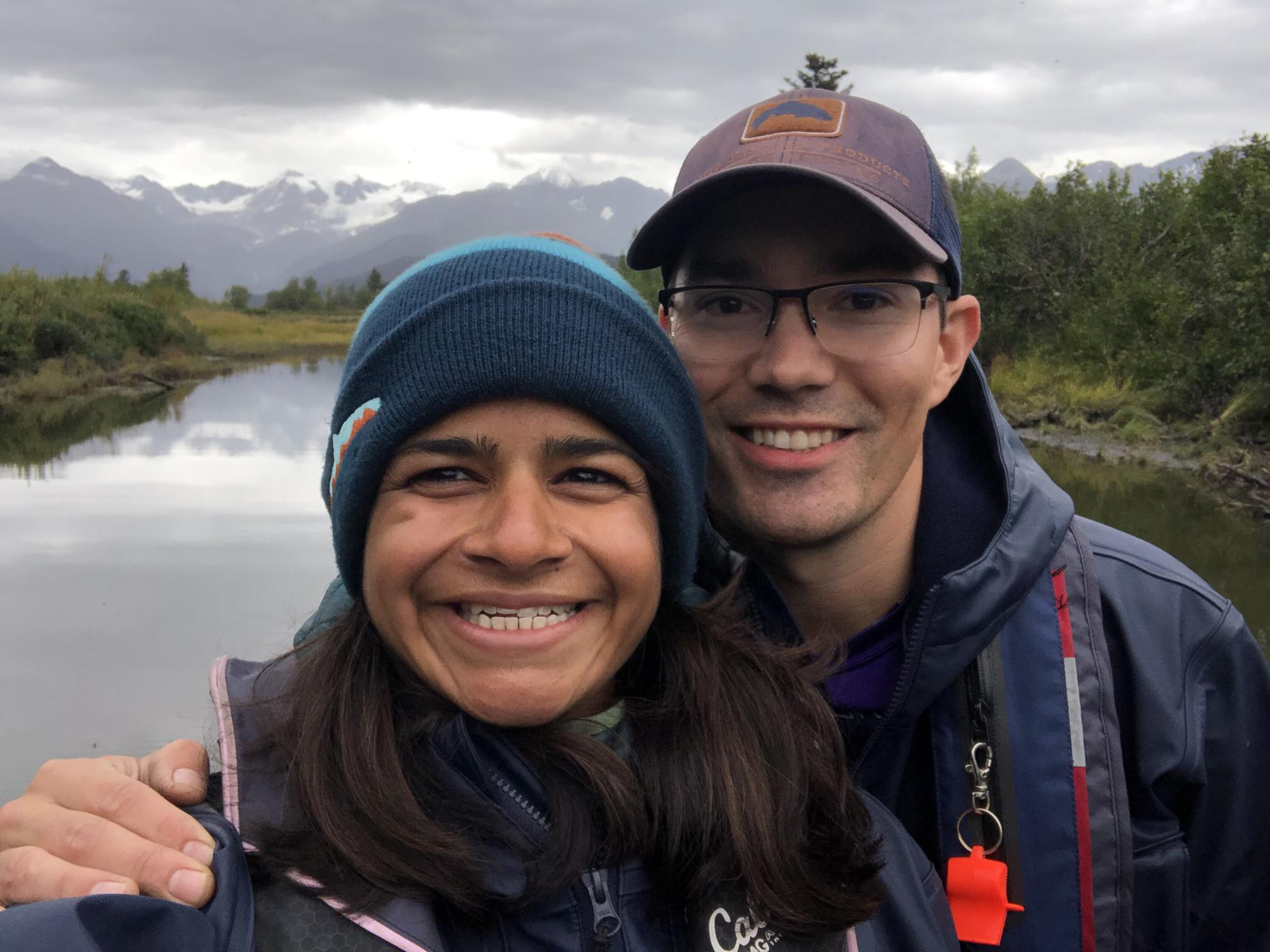Right after Will proposed in our secret fishing spot <3 - September 2020