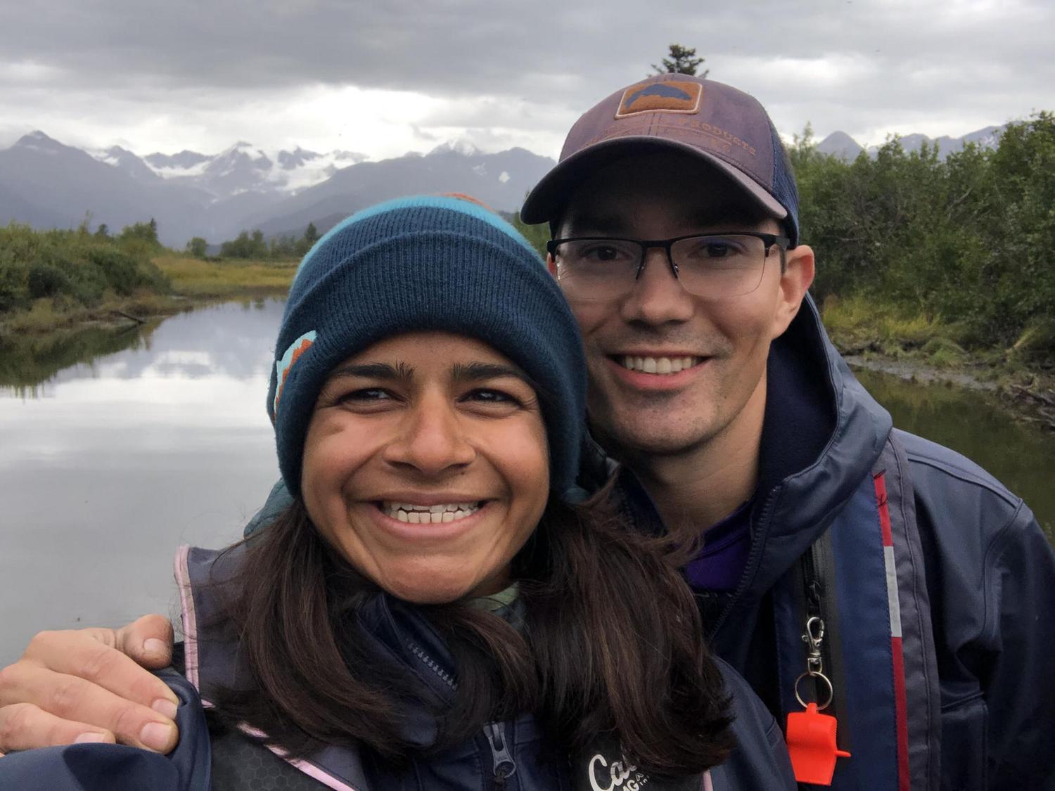 Right after Will proposed in our secret fishing spot <3 - September 2020