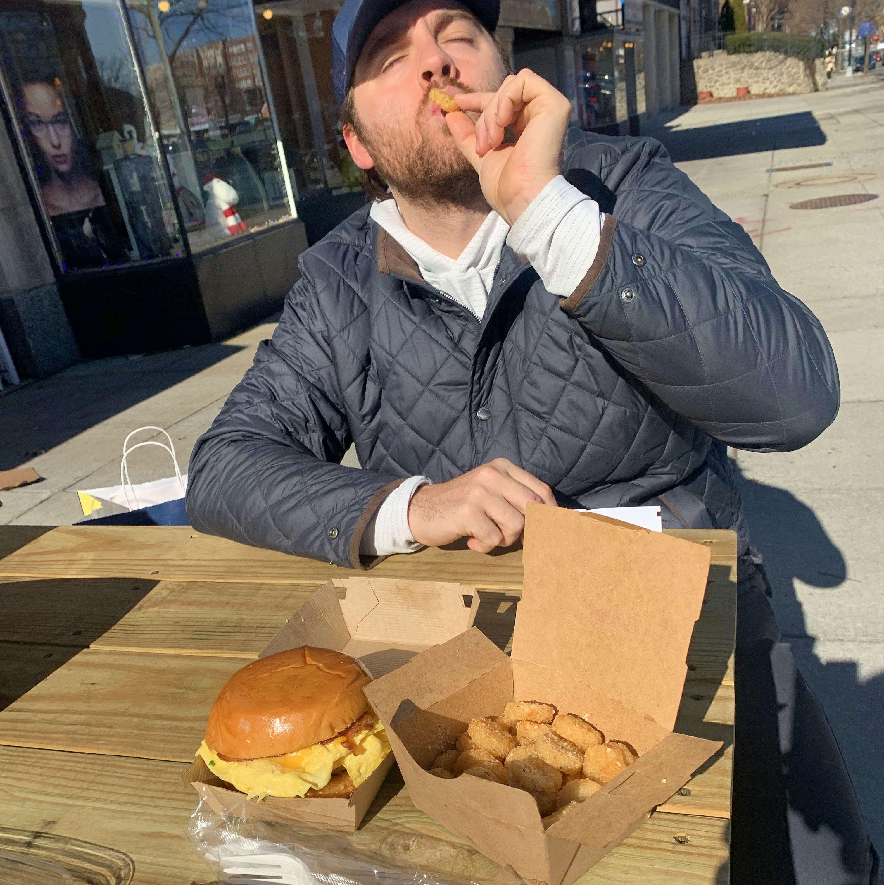 This is actually what life in DC is like- finding great food!