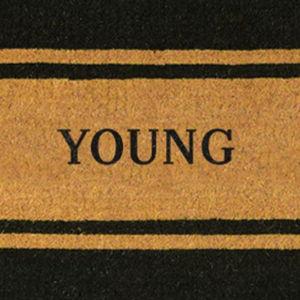 Custom Last Name- Low Profile Double Border Doormat