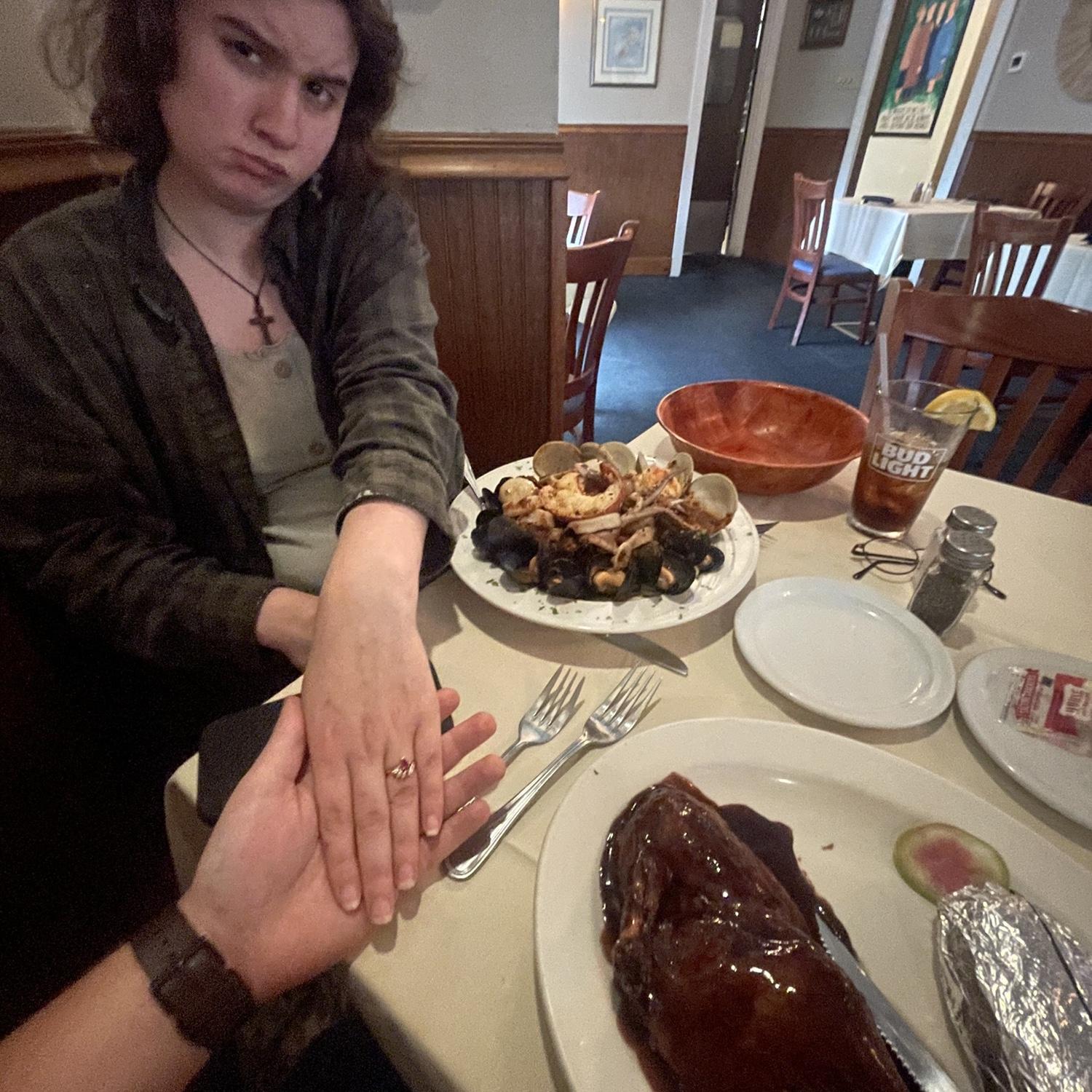 Celebratory dinner afterwards!