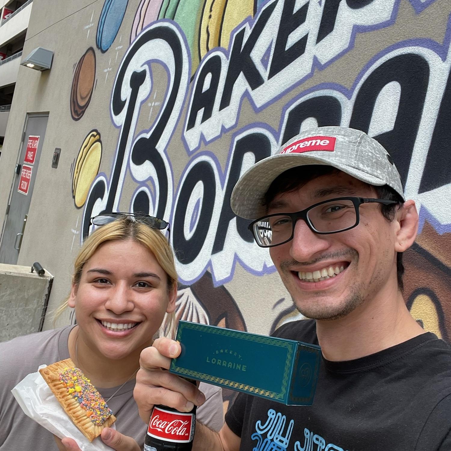 At Tracy’s favorite bakery in Austin in September or 2023