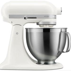 Artisan® Series 5 Quart Tilt-Head Stand Mixer with Premium Accessory Pack Contour Silver KSM195PSCU | KitchenAid